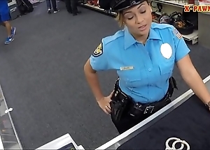 Police officer not far from huge jugs got drilled in along to backroom