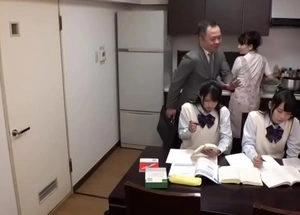Japanese writer bonk his legal age teenager daughters