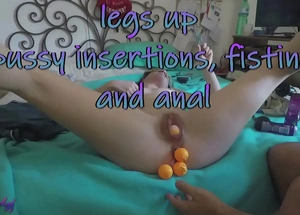 Trailer - limbs far pussy insertions fisting plus anal