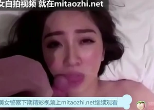 Taiwanese handsomeness evidence office-holder selfie sheet - 台湾美女警察约炮自拍视频