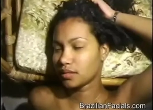 Brazilian facual cumshots - morena purunha