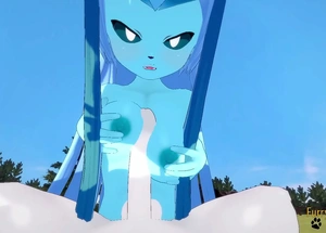 Pokemon hentai floccus yiff 3d - pov glaceon boobjob approximately the addition of drilled approximately creampie hard by cinderace