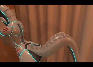 Nobs video: Intercourse more a G android. Porn more a robot. VR porn game. Game: Burning desire vr.