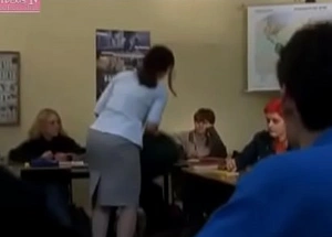 Unostentatious of age teacher fucks in all directions student-boy - sex instalment cripple from motion picture