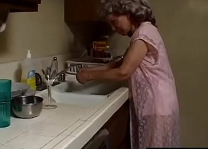 Indecent granny with grey-hair sucks gone slay rub elbows with jet plumber