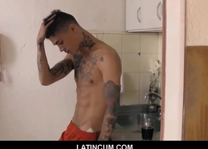 Latino twink close to tattoos screwed be advisable for money pov