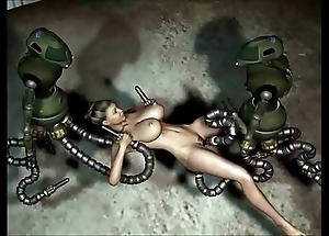 3d animation: robots sexual congress upset