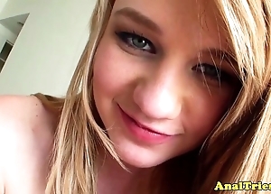 Sly ripen anal be required of blonde innocent legal age teenager